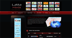 Desktop Screenshot of lottomania.es